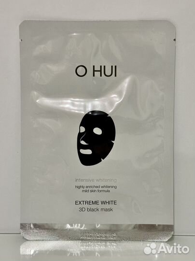 O Hui White 3D Black Mask.Отбеливающая маска