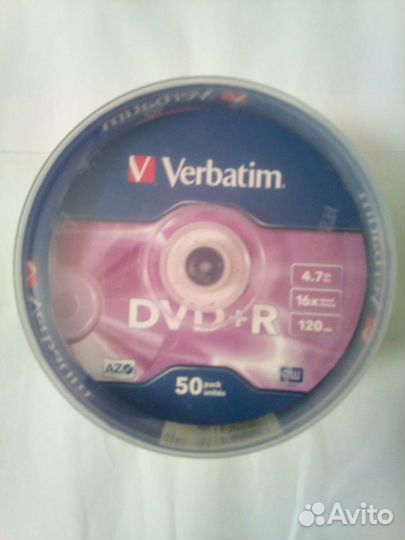 Диски DVD+R (болванки) Verbatim TDK