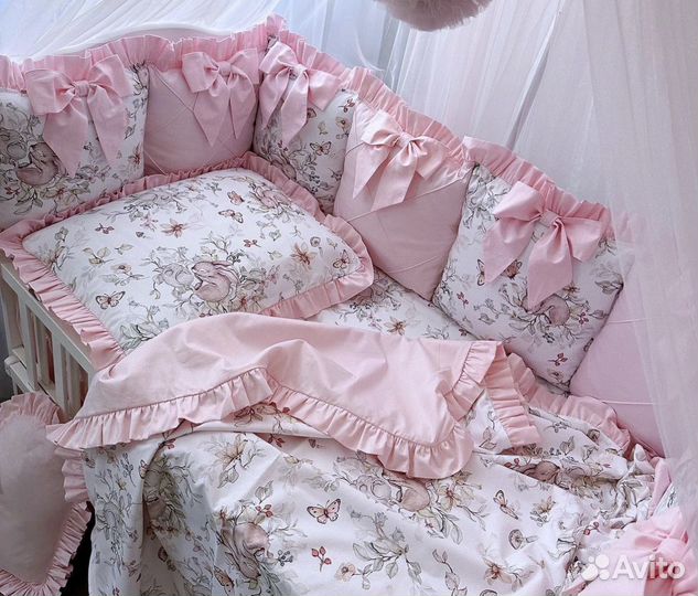 Бортики в кроватку