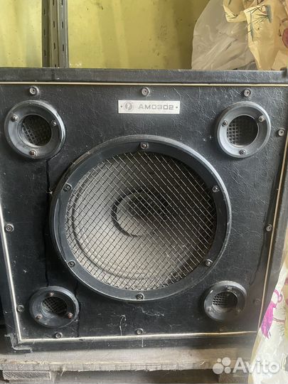 Усилитель Орфей-201М и ам-0302 колонка