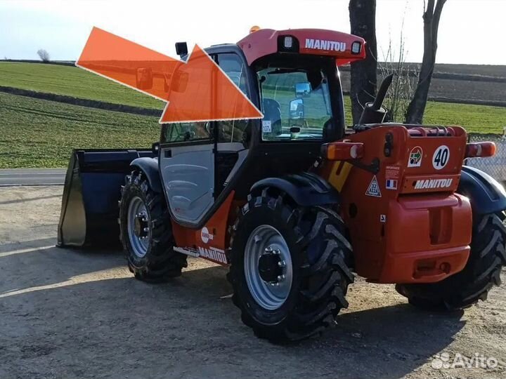 Стекло заднее для manitou MT 735