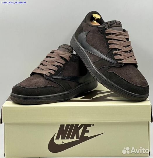 Nike Air Jordan 1 Low OG Velvet Brown (Арт.40366)