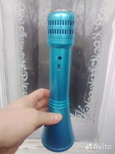 Беспроводной микрофон/ Мини колонка/ Mp 3 плейер