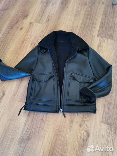 Мужская зимняя дубленка Mango