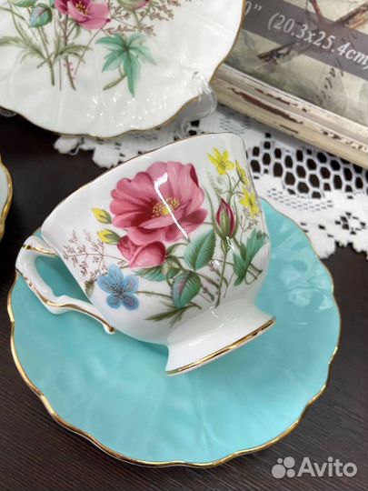 Чайное трио и сахарница Aynsley