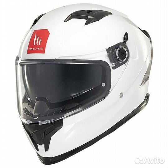 MT Helmets Braker SV Solid full face helmet Pearl