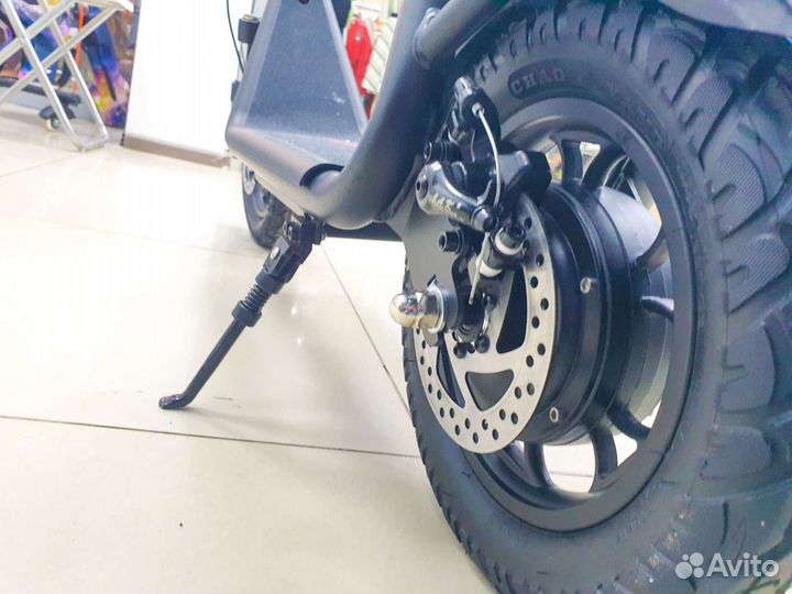 Электросамокат Kugoo C1 Plus с корзиной