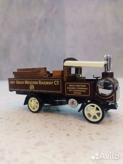 Matchbox модель парового фургона