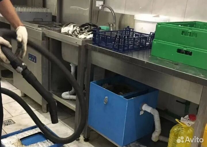 Чистка жироуловителя