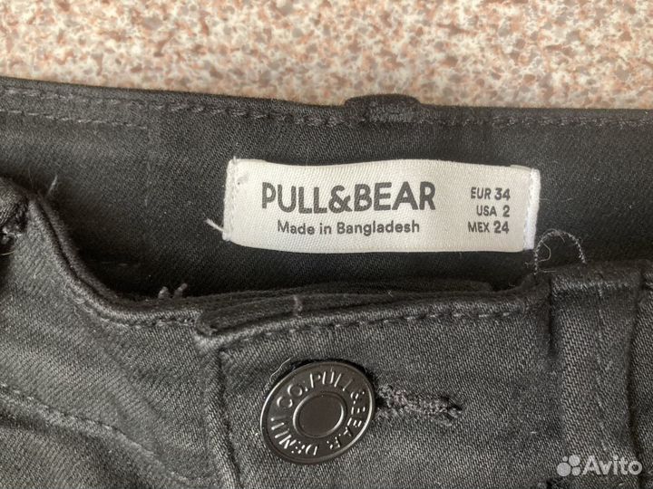 Джинсы женские скинни pull bear