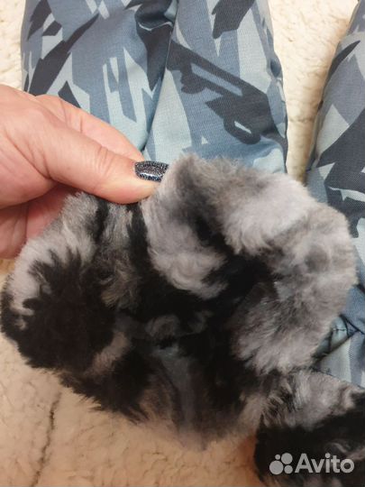 Рукавицы мужские на меху