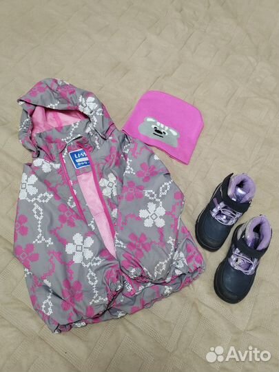 Пакетом одежда на девочку р. 104-110