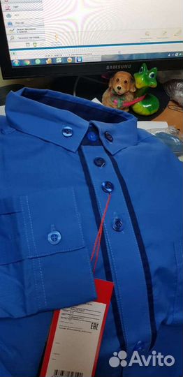 Сорочка на мальчика пеликан