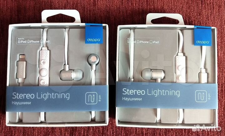 Новые наушники Deppa 44155 для iPhone, iPad, iPod