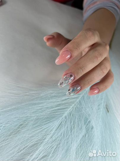 Маникюр+гель-лак, педикюр