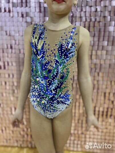 Аренда Купальник для художественной гимнастики 120
