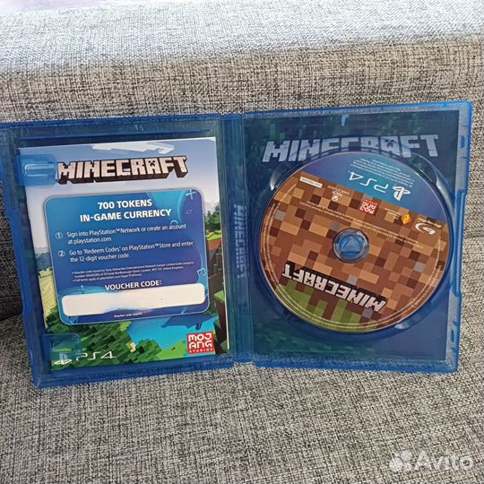 Игра для playstation ps4 minecraft