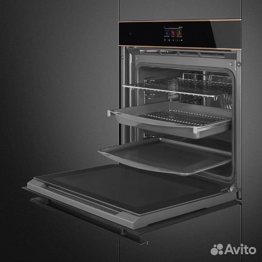 Духовой шкаф с пиролизом smeg SOP6604tpnr