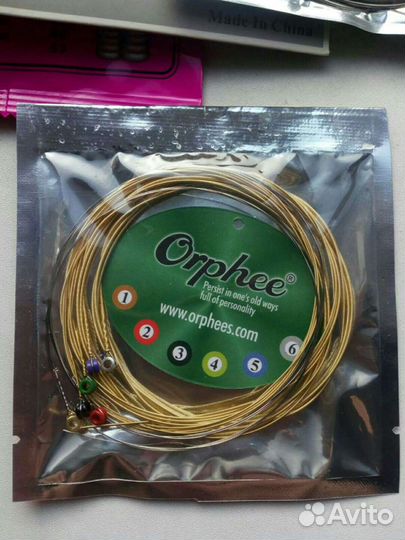 Струны для гитары