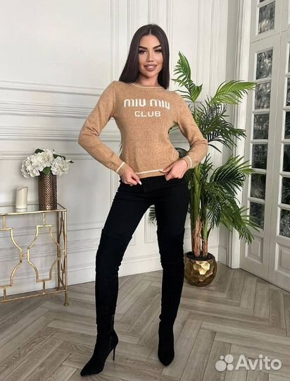 Элегантный свитер MIU MIU