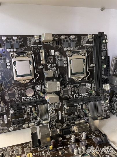 Материнские Платы 775,1150,1156, Fm1, am2, am2+