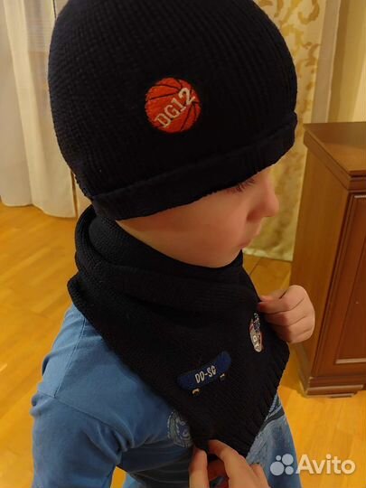 Комплект шапка и шарф Dolce&Gabbana