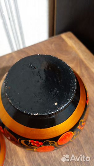 Сахарница хохлома