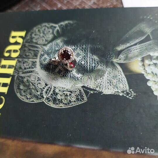 Серьги серебро