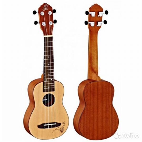 Ortega RU5-SO RU Series Spruce Укулеле сопрано