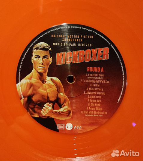 Kickboxer soundtrack LP винил музыка фильма