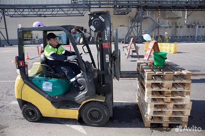 Водитель погрузчика вахта, проезд до работы