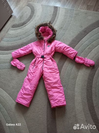 Зимний комбинезон для девочки 116 бу