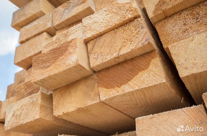 Доска обрезная 2 сорт Брус в наличии