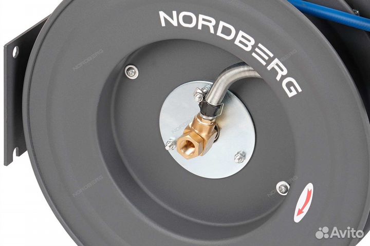 Шланг воздушный катушка 20м nоrdberg HR1020rpvc