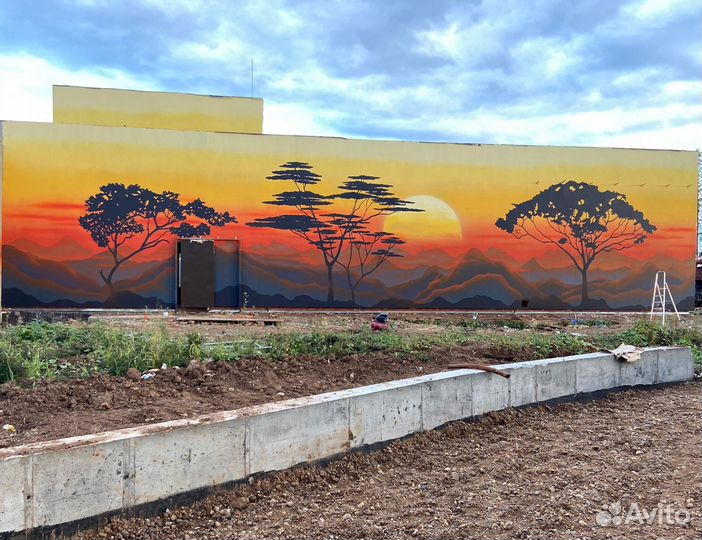 Художественная роспись стен/Картины на заказ