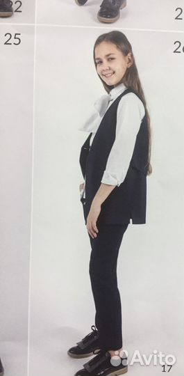 Жилет (школьная форма) для девочки