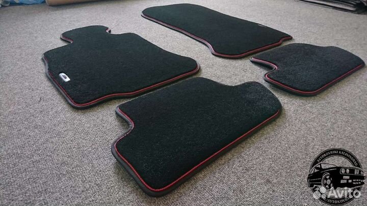 Автоковрики для BMW 6 серии f13, чёрные