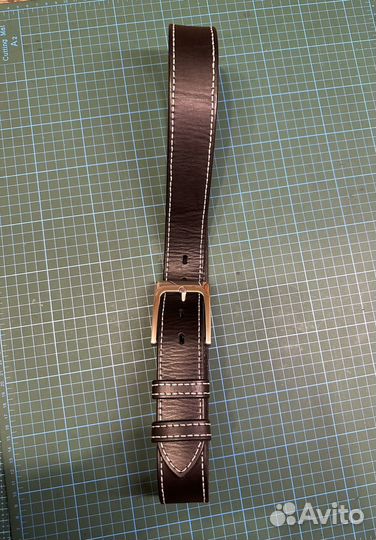 Ремень мужской ручной работы