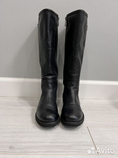 Сапоги из натуральной кожи