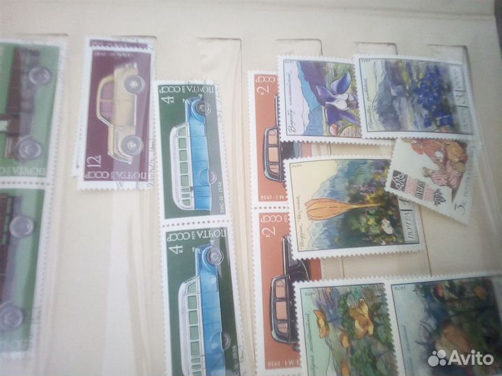 Альбом с почтовыми марками