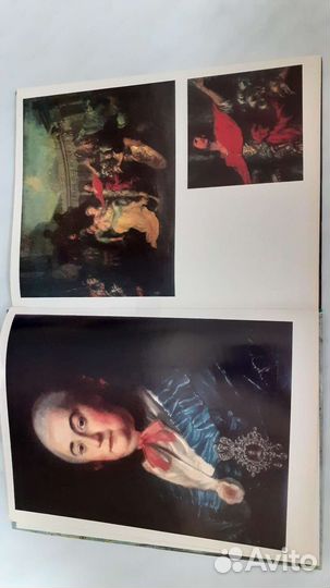 Книга с илюстрациями и описанием картин Третьяковс