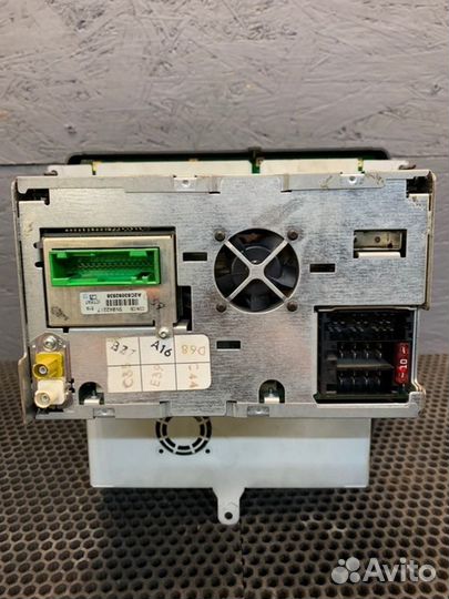 Блок управления магнитолой Bentley Continental