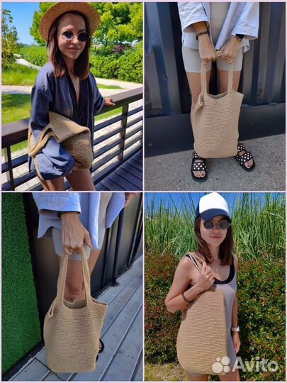 Вязаные сумки