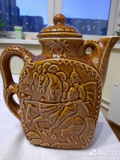 Чайник керамический кувшин Горыныч СССР