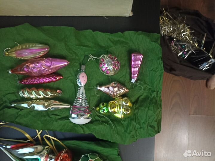 Елочные игрушки СССР