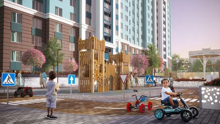 2-к. квартира, 64,7 м², 24/25 эт.