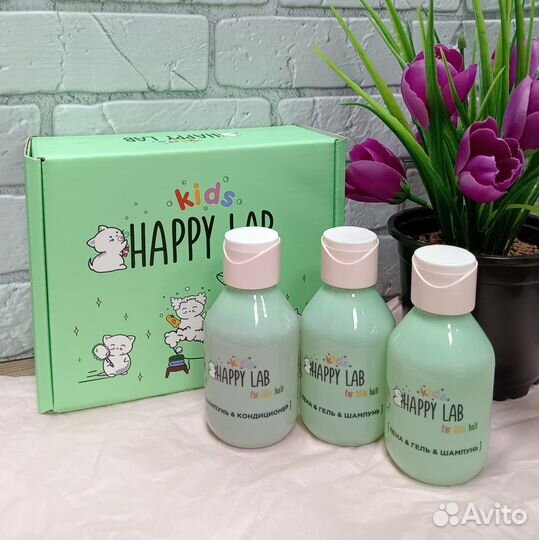 Детский набор для купания 3в1 пена гель шампунь