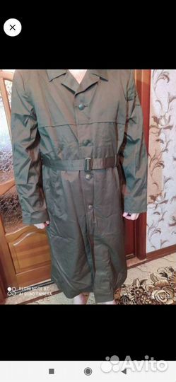 Плащ мужской военный