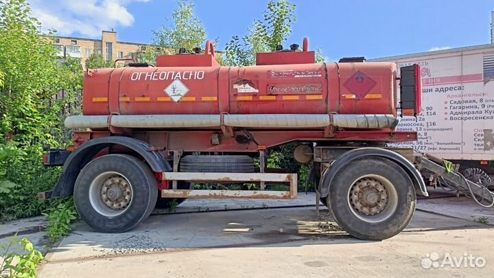 Прицеп бензовоз УралСпецТранс ПЦ4 УСТ94651, 2017