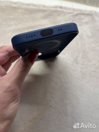 Чехол оригинальный синий iPhone 12 mini